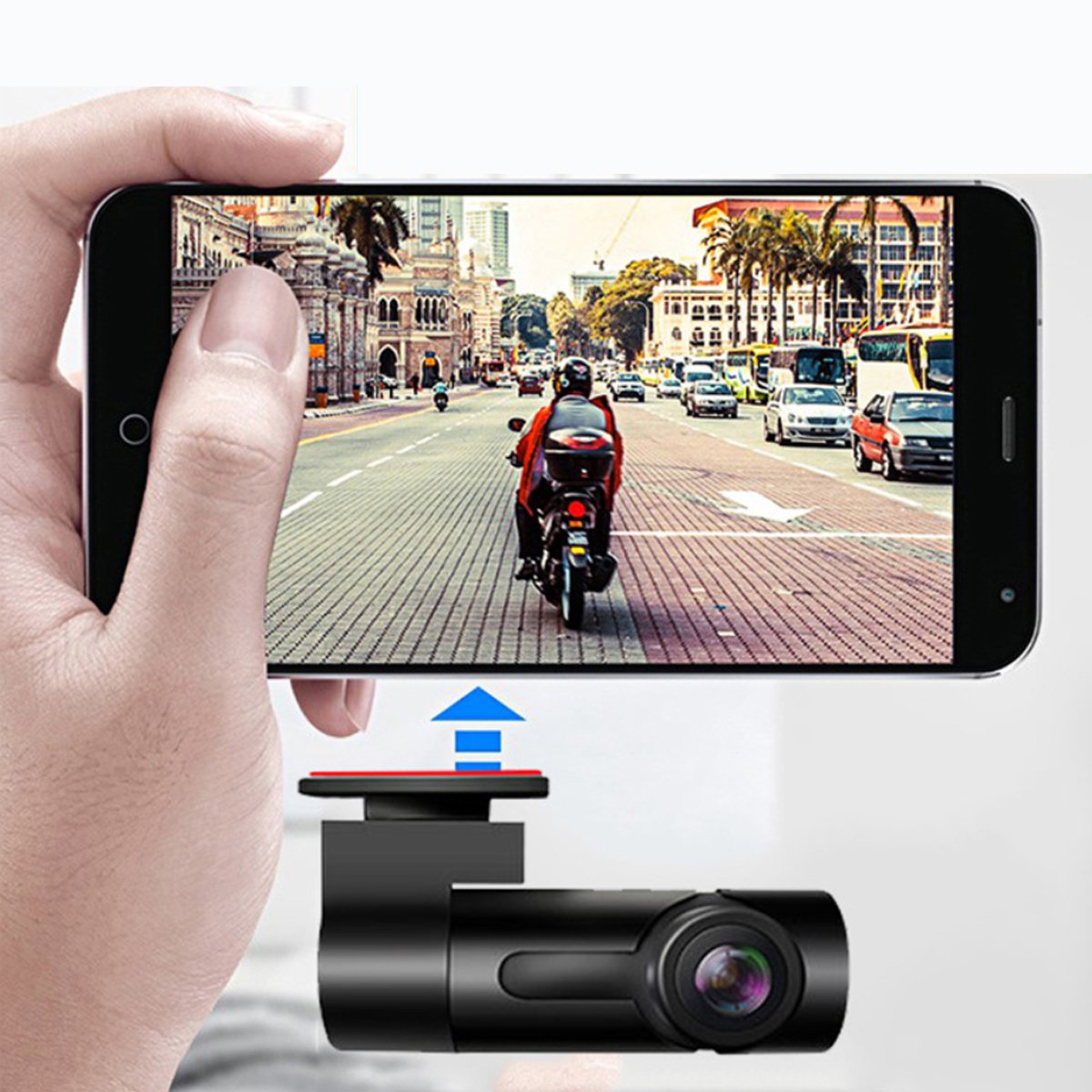 Wireless Dash Cam with Real-Time App Access