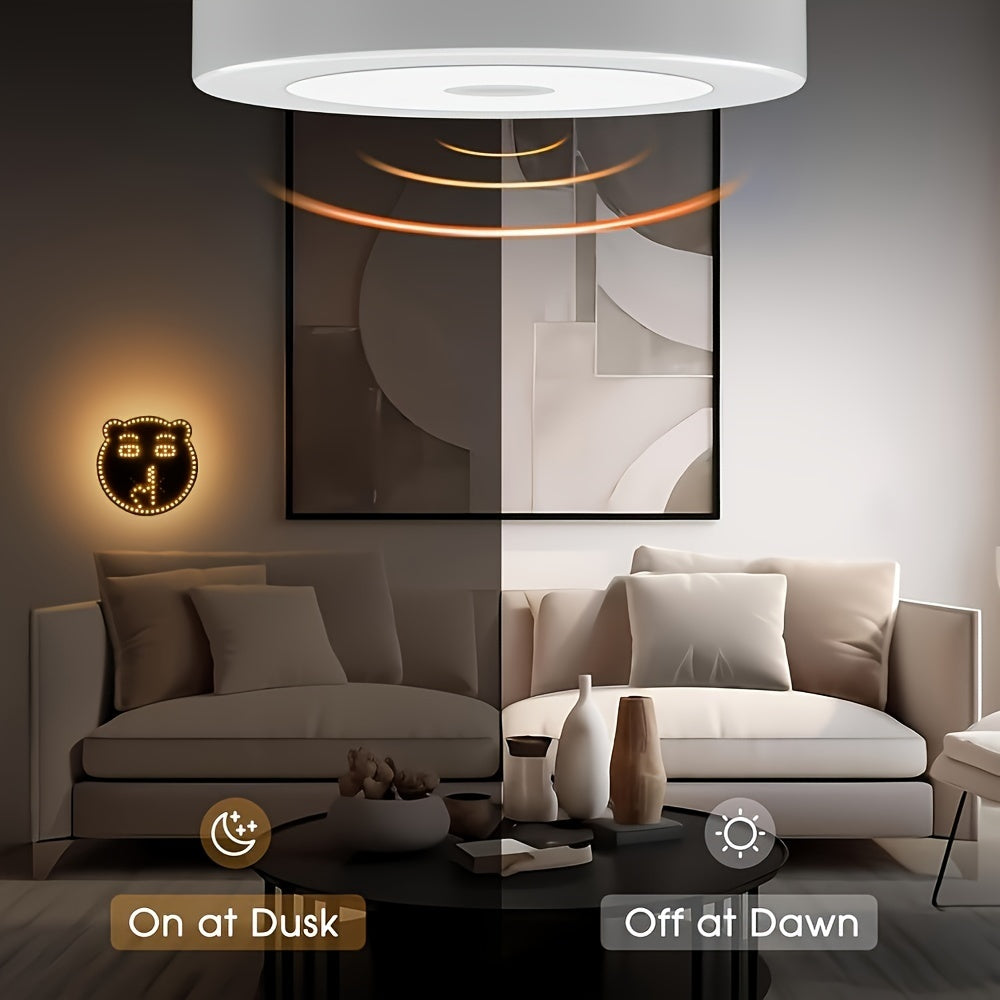 Bear Expression Car Light