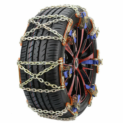 Snow & Ice Tire Chains – Anti-Slip Emergency Grip for Cars and SUVs