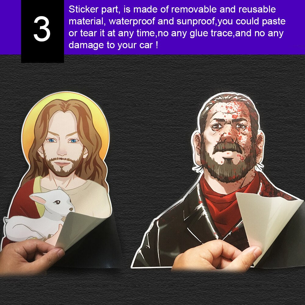 Wipe & Woof - Cute Dog with Collar Waving Wiper