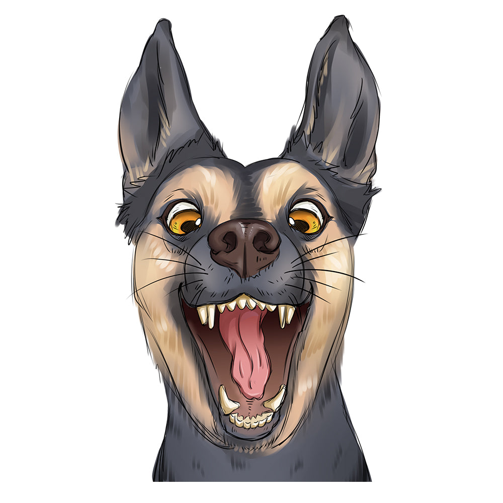 Woof & Wheels – Funny Dog Car Stickers- Removable & Reusable