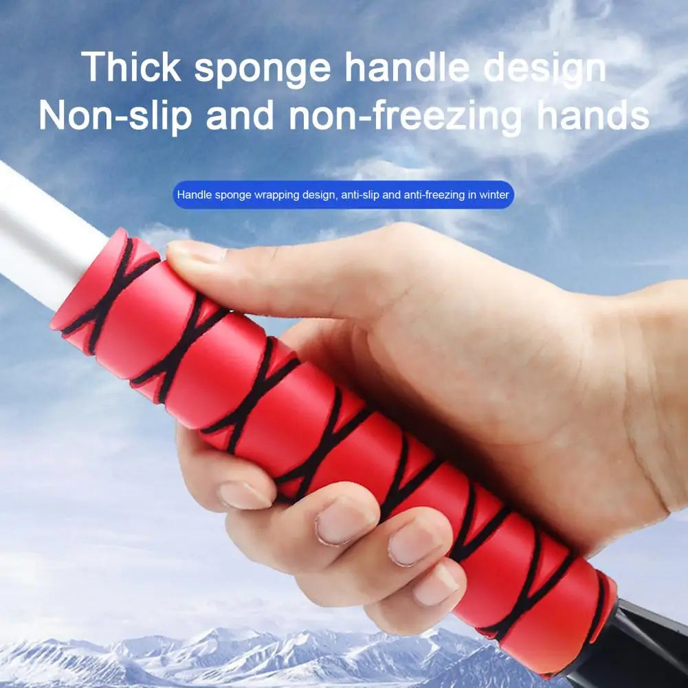 2-in-1 Car Snow Brush & Ice Scraper – Detachable Long Handle