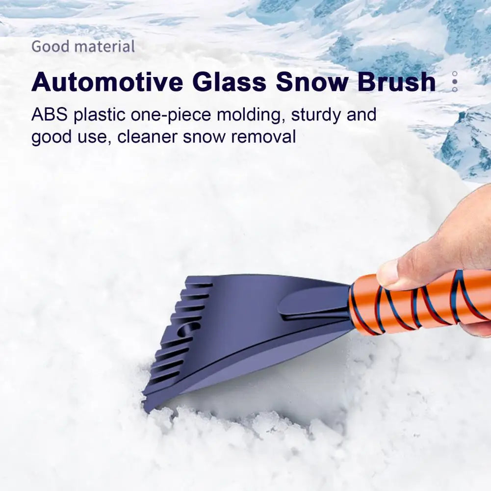 2-in-1 Car Snow Brush & Ice Scraper – Detachable Long Handle