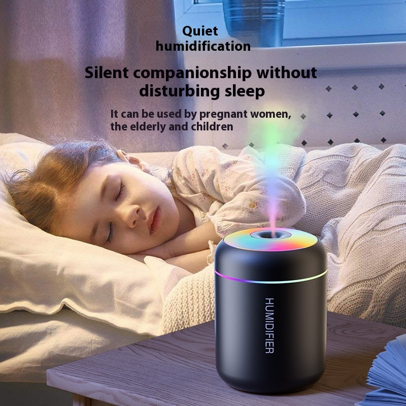 Mini Seven-Color Car Humidifier Light