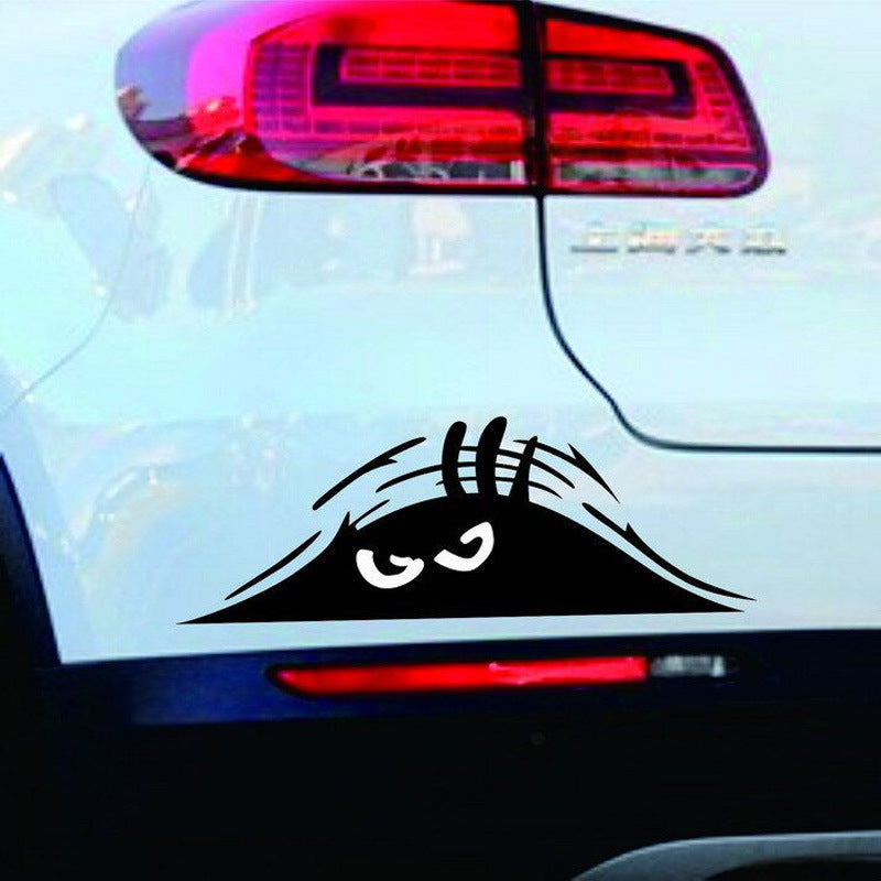 Peeking Elf Reflective Waterproof Car Sticker