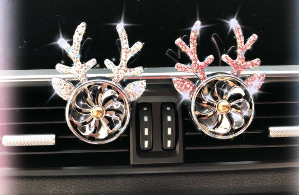 Diamond Antler Car Aromatherapy Ornament