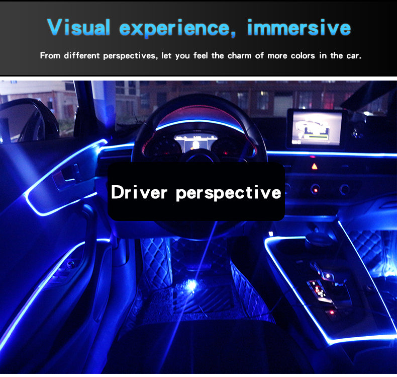 InteriorGlow RGB Light – Car Mood & Accent Lamp